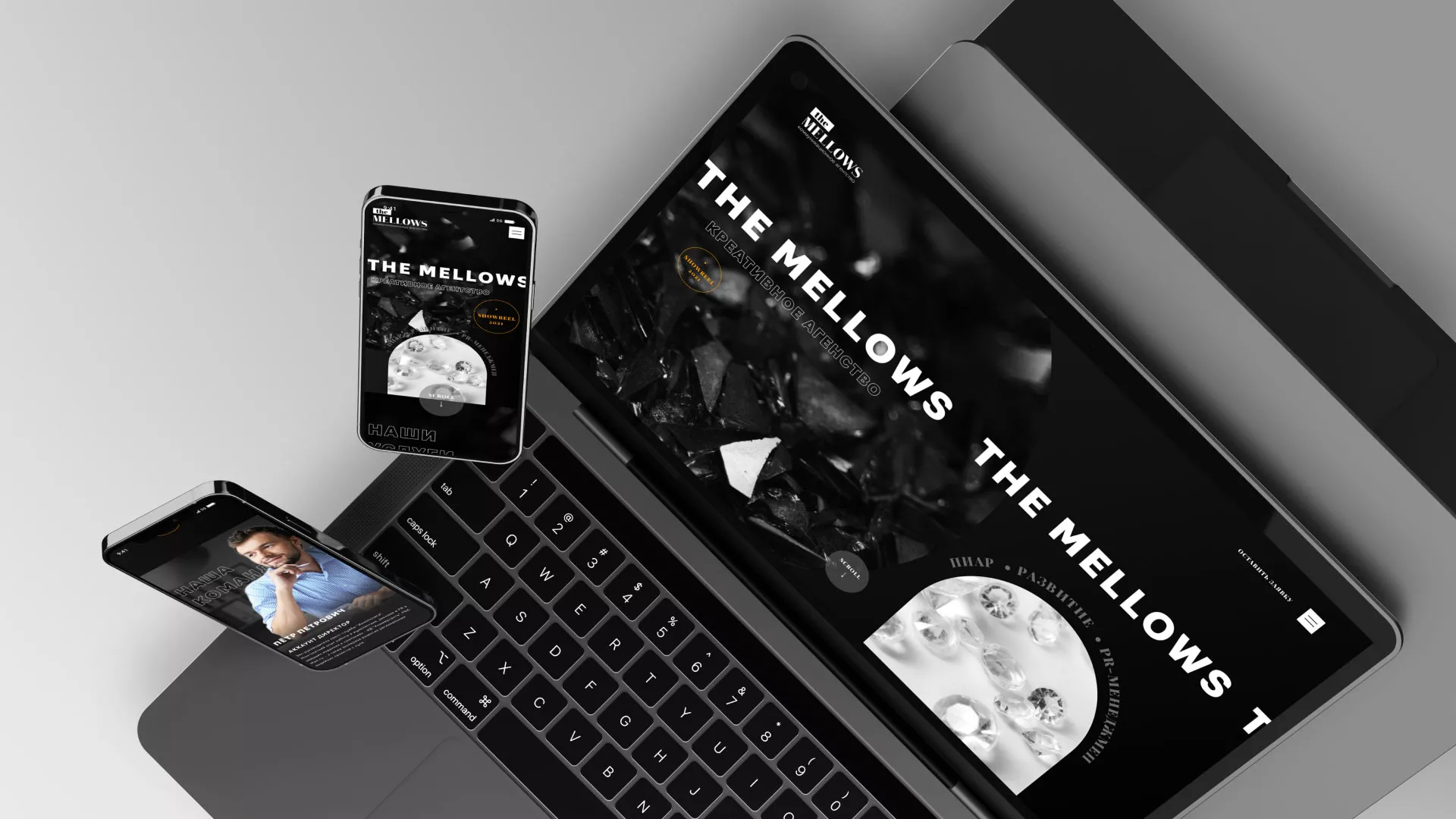 Разработка сайта креативного агентства «The Mellows» в Нарьян-Маре