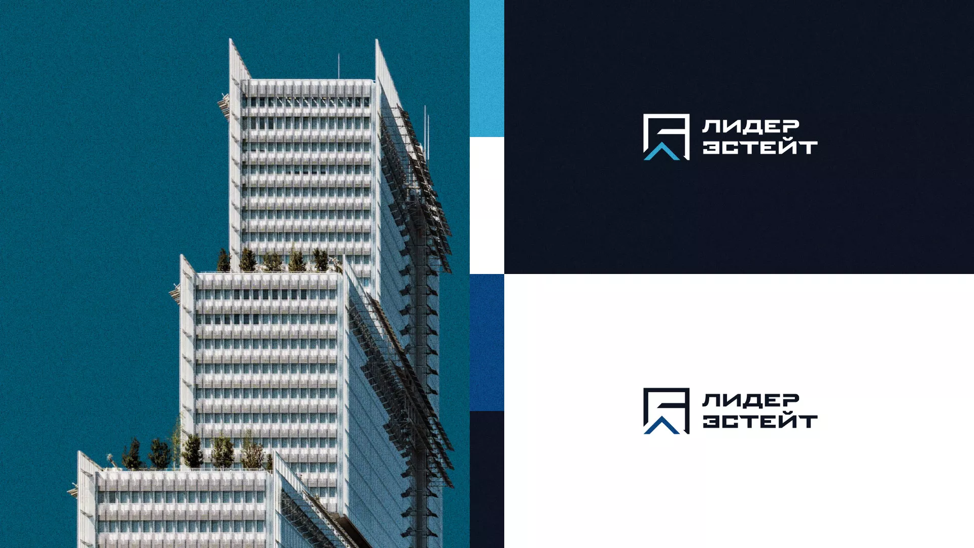 Разработка логотипа агентства недвижимости «Лидер Эстейт» в Нарьян-Маре