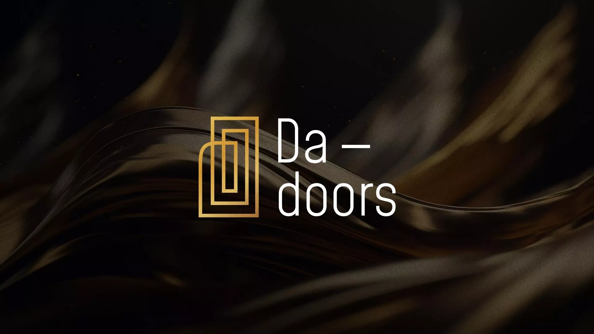 Разработка логотипа для компании «DA-DOORS» в Нарьян-Маре